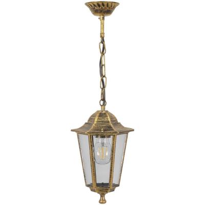 Светильник садово-парковый Feron, 100W 230V E27 IP44 черное золото, 6205/PL6205