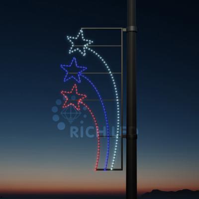 Светодиодная консоль Звезды 3 Триколор