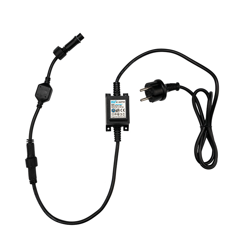 Качественная картинка Гирлянда NEON-NIGHT ClipLight 24V, 3 нити по 10 метров, ТЕПЛЫЙ БЕЛЫЙ