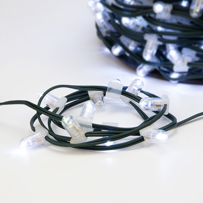 Качественная картинка Гирлянда NEON-NIGHT ClipLight 12V 150 мм, Белый, мерцание