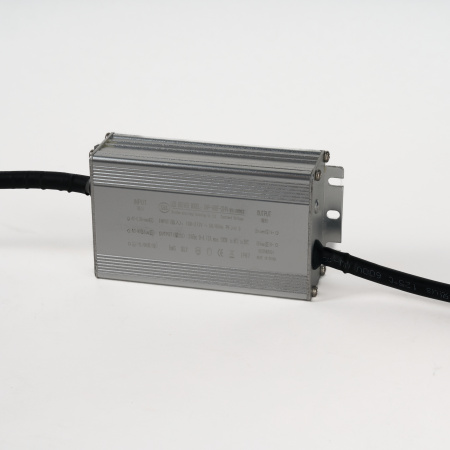 Качественная картинка Импульсный источник питания для дюралайта ALEDUS 220/24 В, 100 Вт, 1.5 м, черный с вилкой