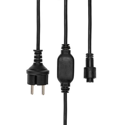 Блок питания для уличных гирлянд 230В, 4А, черный каучук, IP67 NEON-NIGHT